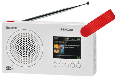 Sencor Przenośne radio akumulatorowe SRD 7757W
