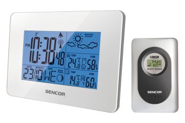 Sencor Stacja pogody z czujnikiem SWS 51 W