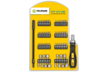 Fieldmann Zestaw bitów + wkrętak z grzechotką FDS 1010-58R
